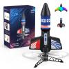 Rocket Launcher, 200 Feet of Flight Altitude, Model Rocket Kits with Launch Set, Ultra-high Flying Rocket, Rocket Toy, Outdoor Toys for Ages 8-13, Birthday Gift for Kids Boys & Girls view 1