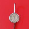 1942 Irish Ireland Harp 3 Pence Coin Bookmark Letter Opener - Dual Usage view 3