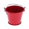 1:12 Scale Dollhouse Miniature Kitchen Garden Water Bucket Pail Accessory, Red view 2
