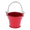 1:12 Scale Dollhouse Miniature Kitchen Garden Water Bucket Pail Accessory, Red view 3