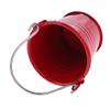 1:12 Scale Dollhouse Miniature Kitchen Garden Water Bucket Pail Accessory, Red view 4