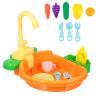 1 Set Children's Wash Basin Parent-Child Interactive Toys Children Imaginative Toys Playhouse Kitchenware Toy Educational Toy Kids Educational Playthings Early Education Toys view 3