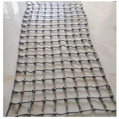 Climbing Net for Kids Rope Safety Climb Netting Dia 8mm Mesh 8cm Playground Cargo Net Climbing Net Balcony Protection Fence Automotive Cargo Nets Children Outdoor Climbing Net