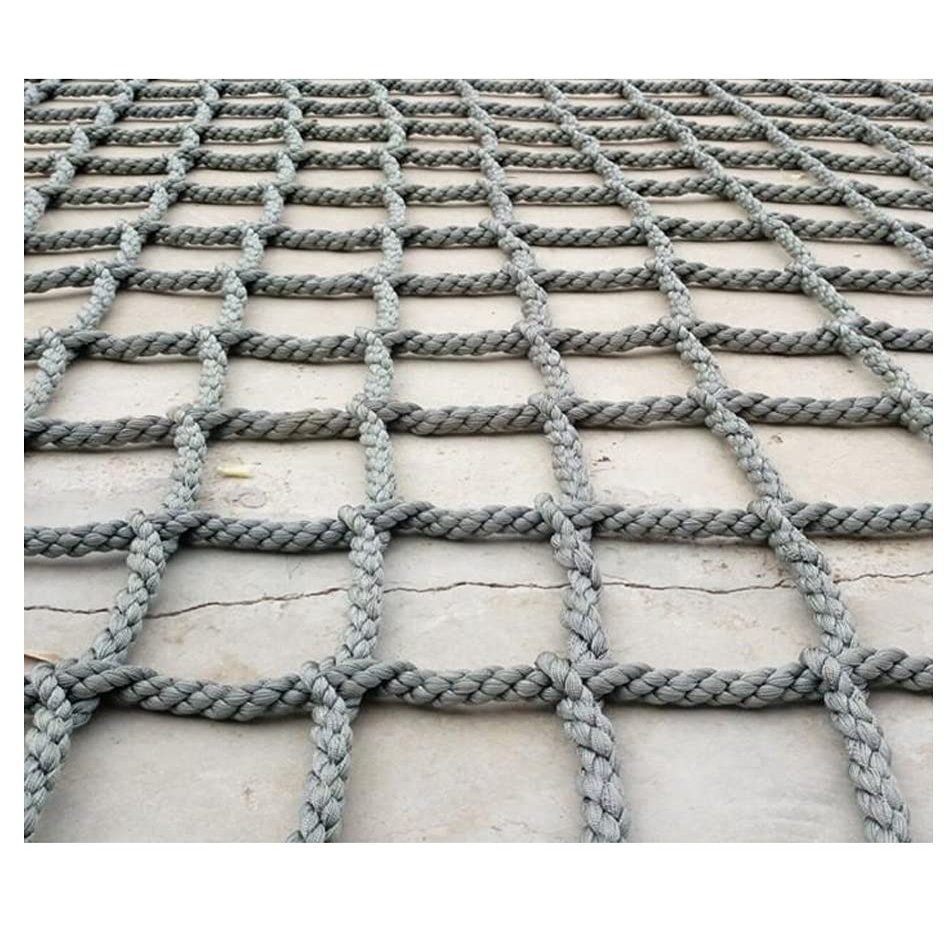 Climbing Net Rope Net Cargo Net Garden Netting Endurance Climbing Net for Kids Adult Playground Tree Cargo Net for Adults Outdoor Swing Set Swing Set Ladder Toys Net (Size : 1X3m/3.3X9.8ft)