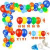 217 Pcs Ofishally One Birthday Decorations Gone Fishing Dinnierware The Big One Balloon Garland Banner Cake Cupcake Topper Table Cloth for Fishing Theme 1st Birthday Baby Shower Party Supplies view 4