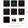 Andreu Toys MD4083 Scratch Art Card Animal World Notebooks and Coloring Books, Multicoloured view 2