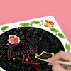 Andreu Toys MD4083 Scratch Art Card Animal World Notebooks and Coloring Books, Multicoloured view 4