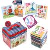 Alphabet Baby Toy Gift, Soft Cloth Alphabet Cards 28PCS, ABC Learning Flash Cards with Bag, Early Educational Learning Toys for Babies Infants Toddlers 1-2 2-4 Years Boys Girls, & Animal Guide Book view 1