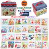 Alphabet Baby Toy Gift, Soft Cloth Alphabet Cards 28PCS, ABC Learning Flash Cards with Bag, Early Educational Learning Toys for Babies Infants Toddlers 1-2 2-4 Years Boys Girls, & Animal Guide Book view 4