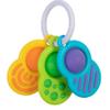 Fat Brain Toys Dimpl Clutch, Popping Sensory Take-Along Baby Toy & Teether for Babies 0 Months+, Fidget Toy view 1
