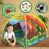 W&O Dino Super Dome with Roar Button, Dinosaur Toys and LED Lights - Epic Dinosaur Tent for Kids Aged 3-12 Perfect for Indoor & Outdoor Adventures view 1