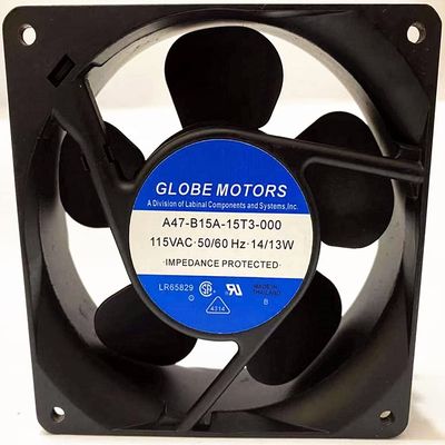 A47-B15A-15T3-000 Fan for Globe Motors A47-B15A-15T3-000 12038 115V 14/13W Cooling Fan