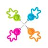 Fat Brain Toys Lil Dimpl Keychain - Green Office & Desk Toys for Ages 3 to 11 view 1