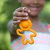 Fat Brain Toys Lil Dimpl Keychain - Green Office & Desk Toys for Ages 3 to 11 view 3