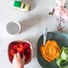 BEABA Silicone 4 Piece Baby Feeding Set, Suction Plates for Baby, High Grade Food Safe Silicone, Baby Must Haves, Eucalyptus view 4