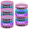 BignzwUra 24PCS Ballet Dance Party Rubber Wristbands Dacing/Dance Movements Ballerina First 21st Birthday Party Favors Supplies Decorations Favor Stuffers Silicone Wristband view 2