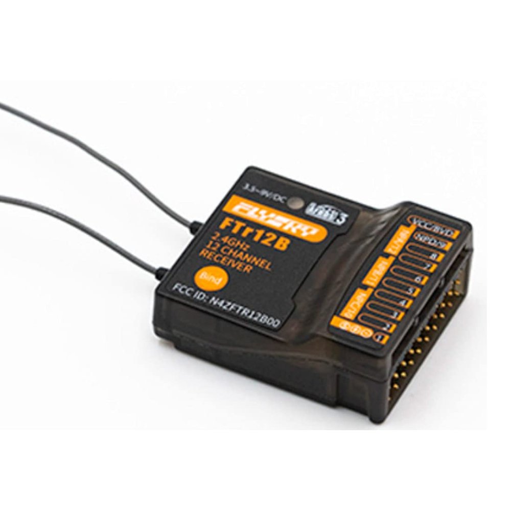 FlySky FTr12B 12-Channel 3-Generation Protocol 2-Way Dual-Antenna Receiver PWM PPM i.Bus S.Bus Output? for RC Drone Fixed-Wing