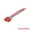 2Pcs/1Pair Amass AM-1015E Male Female T Plug Connector with Wire with Sheath Housing for RC Lipo Battery AM-1015E-M/F view 3