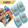 Creanoso Different Names of Places Learning Cards (4-Deck) - Pretty Favors Decor Decal Supply - Stocking Stuffers Gifts for Boys Girls - Home and School Educational Activities view 2