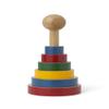 Kay Bojesen Babies Pyramid Wooden Tower, Multicolor, 8.9" H x 4.3" H, Gift Box Included view 1
