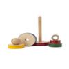 Kay Bojesen Babies Pyramid Wooden Tower, Multicolor, 8.9" H x 4.3" H, Gift Box Included view 2
