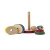 Kay Bojesen Babies Pyramid Wooden Tower, Multicolor, 8.9" H x 4.3" H, Gift Box Included view 4