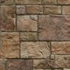 Itsy Bitsy Mini - Old Distressed Brown Brick Flooring - Dollhouse Wallpaper 1:12 Scale - Peel and Stick 12 inches x 18 inches Self-Adhesive view 1