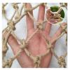 Rope Netting Heavy Duty Cargo Net Stair Fence Decor Child Safety Net Outdoor Swing Railing Balcony Protective Pet Climb Mesh Grid 10cm (Size : 1 * 1m(3 * 3ft)) view 2