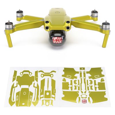 Wrapgrade Main Unit Skin DJI Compatible with DJI Air 2S (LIMONCINO YELLOW)