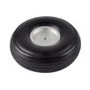 4.5inch Wheel for RC Airplane PU Tire with Dia-Casting Aluminum Hub 1PCS view 4