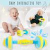 Skywin Plush Baby Dumbbell Toy  Adorable Soft Weight Set for Infants and Toddlers Ages 0+, a Cute Christmas Gift for Babies, Fun Birthday Surprise, Easter Basket Toy, and Holiday Gift Idea 2025 view 3