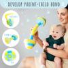 Skywin Plush Baby Dumbbell Toy  Adorable Soft Weight Set for Infants and Toddlers Ages 0+, a Cute Christmas Gift for Babies, Fun Birthday Surprise, Easter Basket Toy, and Holiday Gift Idea 2025 view 4