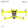 Wrapgrade Main Unit Skin DJI Compatible with DJI Air 2S (NEON YELLOW) view 3