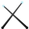 Gejoy 2 Piece Light up Wand for Kids Magic Wizard Witch Wand Princess Fairy Wands Sound Toy Cosplay Props(Black) view 1