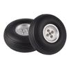 3inch Wheel for RC Airplane PU Tire with Dia-Casting Aluminum Hub 1PCS view 1