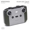 Wrapgrade Skin Compatible with DJI Air 2S | Accent Color A (Army Green) view 4