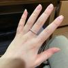 BLBLJERY Ring, Sterling Silver Fidget Band for Anxiety, Spinning Stress Relief Ring, Women Gift, Size 8 view 3