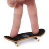 Tech Deck Street Hits 2021 Series Sk8mafia Skateboards Wes Kremer House Stripes Green Complete Fingerboard and Pyramid Ledge Obstacle view 3