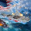 2234 Pieces Military Ship Aircraft Carrier Building Set, Fun Toy Boat Gift for Adults, Teens, and Kids 14 Years and Up, 38x8.5x12.5 Inch Battleship with Storage Box, Warship Model for Collection view 2
