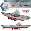 2234 Pieces Military Ship Aircraft Carrier Building Set, Fun Toy Boat Gift for Adults, Teens, and Kids 14 Years and Up, 38x8.5x12.5 Inch Battleship with Storage Box, Warship Model for Collection view 4