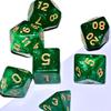 Galaxy Dice Set| Green DND Dice Set for Board Game view 4