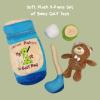 My First Baby Golf Bag, Baby Golf Set, Five Piece Set with Mini Club, Ball, Tee, Teddy Bear, Mini Bag, Lightweight, Perfect Size for Small Hands, Fun Gift for Babies, Infants and Toddlers, 9" Tall view 2