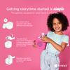 Toniebox 1 Audio Player Starter Set with Playtime Puppy - Listen, Learn, and Play with One Huggable Little Box - Pink view 4