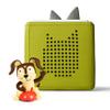 Toniebox 1 Audio Player Starter Set with Playtime Puppy - Listen, Learn, and Play with One Huggable Little Box - Green view 1
