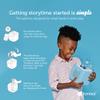Toniebox 1 Audio Player Starter Set with Playtime Puppy - Listen, Learn, and Play with One Huggable Little Box - Light Blue view 4