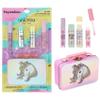 EXPRESSIONS 5pc Cosmetics Lip Kit For Kids w/Lip Glosses, Lip Balms & Tin Box Storage Case,I Believe in Unicorns Hologrpahic,Washable + Non Toxic view 2