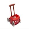 Italtrike Roberto Baby Walker, Push & Pull Baby Toy, Learning to Walk, Toddlers, Safety Brake, Storage Compartment, Speed Control, Indoors & Outdoors Use - Ages 10 Months + - Made in Italy view 1