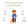 Tonies Beethoven's Wig Audio Toy Figurine Featuring Classical Songs & Sing-Along Symphonies from The Greatest Classical Music Composers view 4