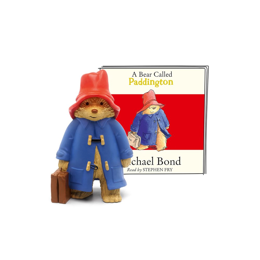 Tonies Paddington Bear Audio Toy Figurine from A Bear Called Paddington and Other Stories by Michael Bond, narrated by Celebrity Voices