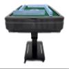Automatic Mahjong Table Gray Ultra-Thin Pedestal Folding Style with 44mm No-Numberes Tiles Electric Mahjong More Rounds No More Shuffling view 1